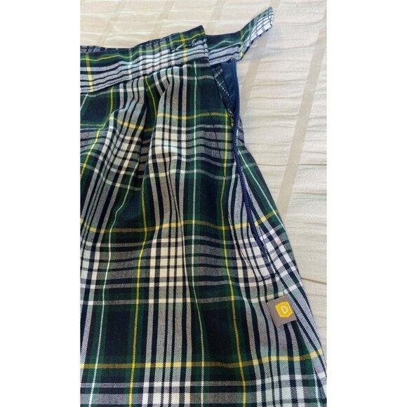 Dennis Uniform Girls Junior Carden Plaid Pleated Skirt, J9 - Picture 6 of 8